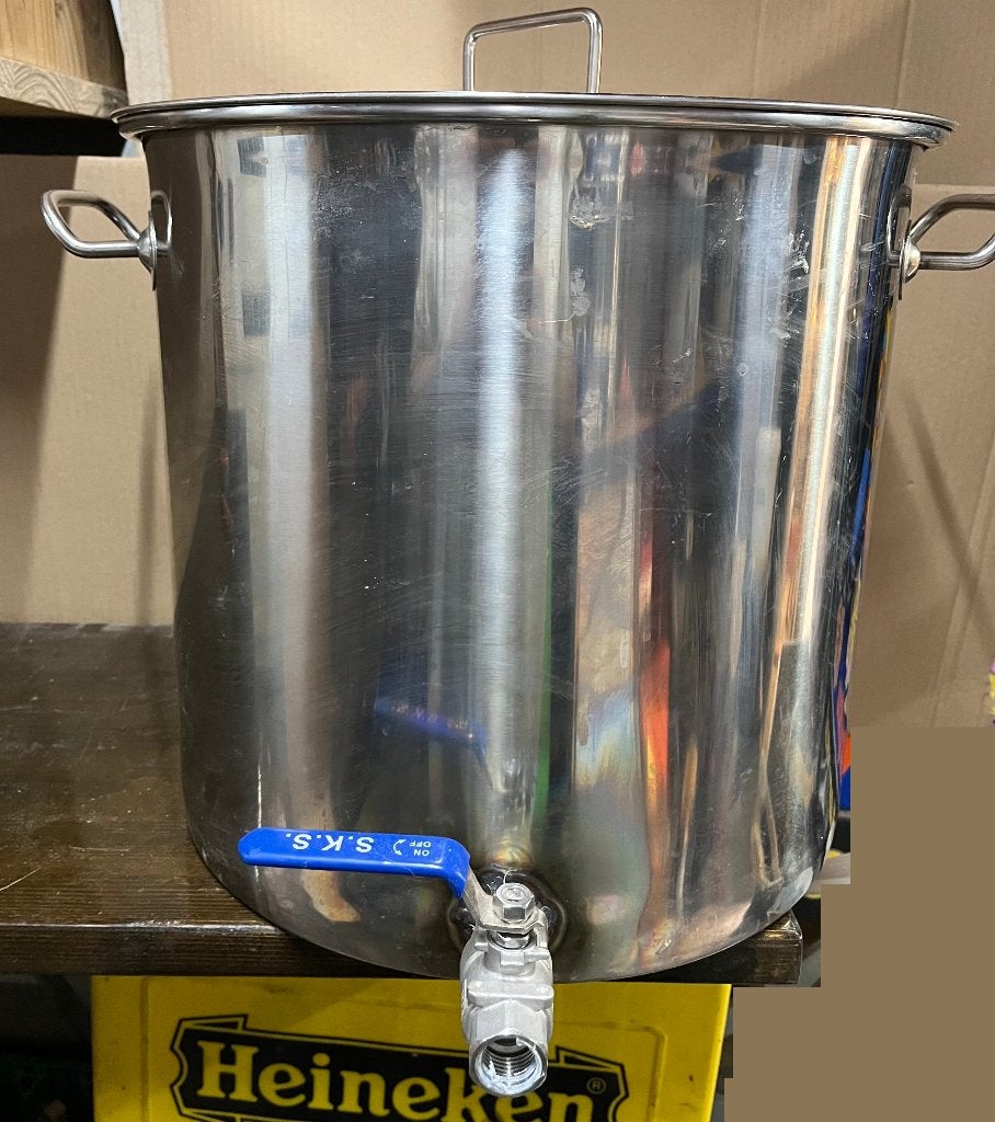 Complete bierbrouw installatie, Ophalen