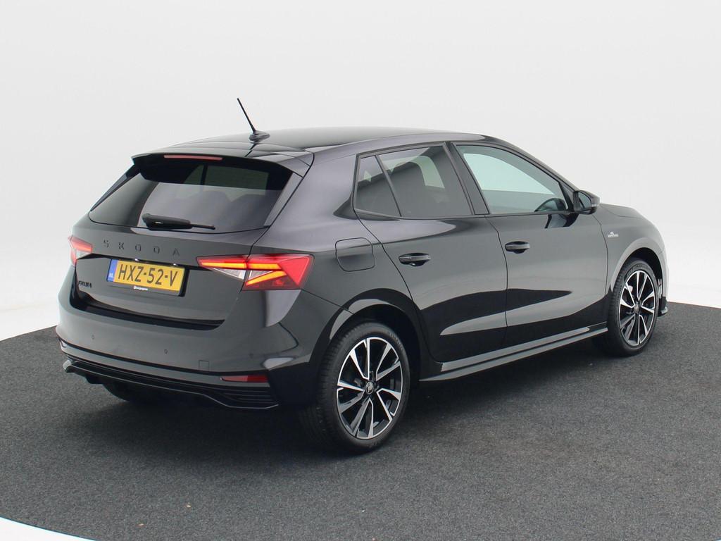 Skoda Fabia 1.0 TSi 116 Pk Automaat Monte Carlo | Stoelverwa, Automatische klimaatregeling, Gebruikt, Euro 6, Zwart