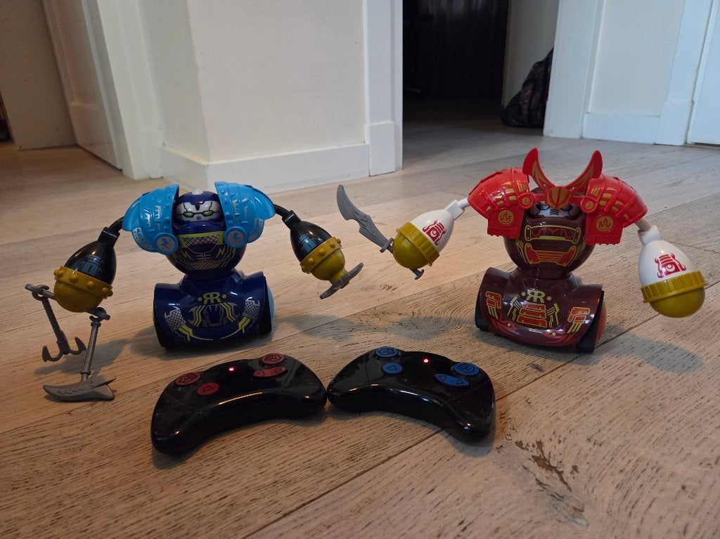 Silverlit Combat Battle Duo Set – Rood & Blauw, Ophalen, Gebruikt
