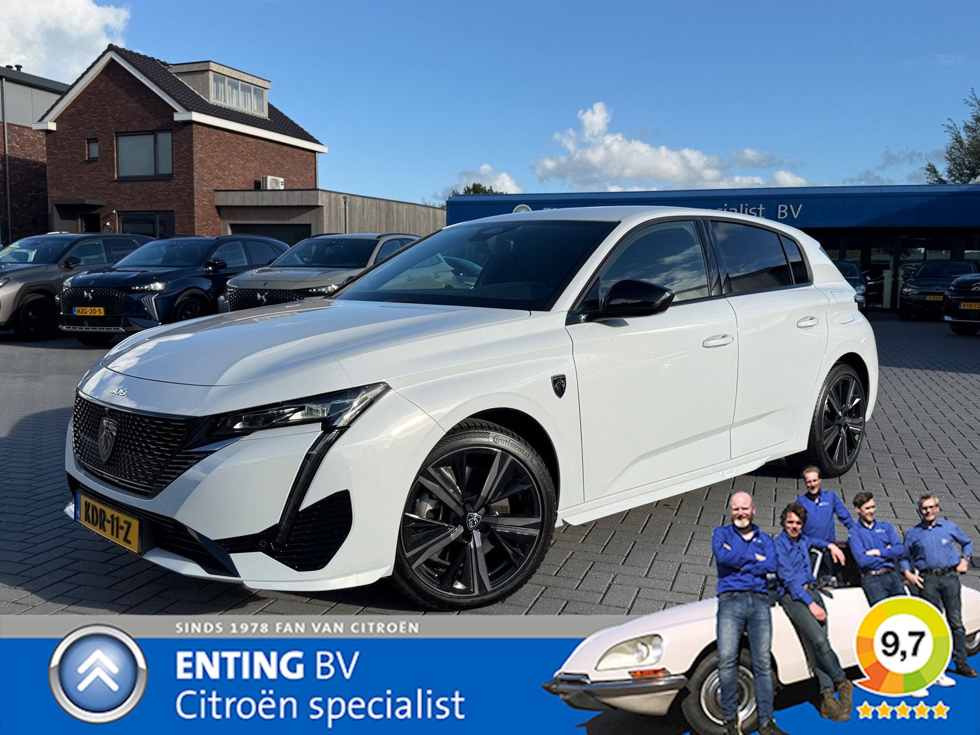 Peugeot 308 1.6 Plug-in Hybrid 180GT 18INCH 360 VISION DRIVE, 77 km/l, Gebruikt, 1578 kg, 4 cilinders