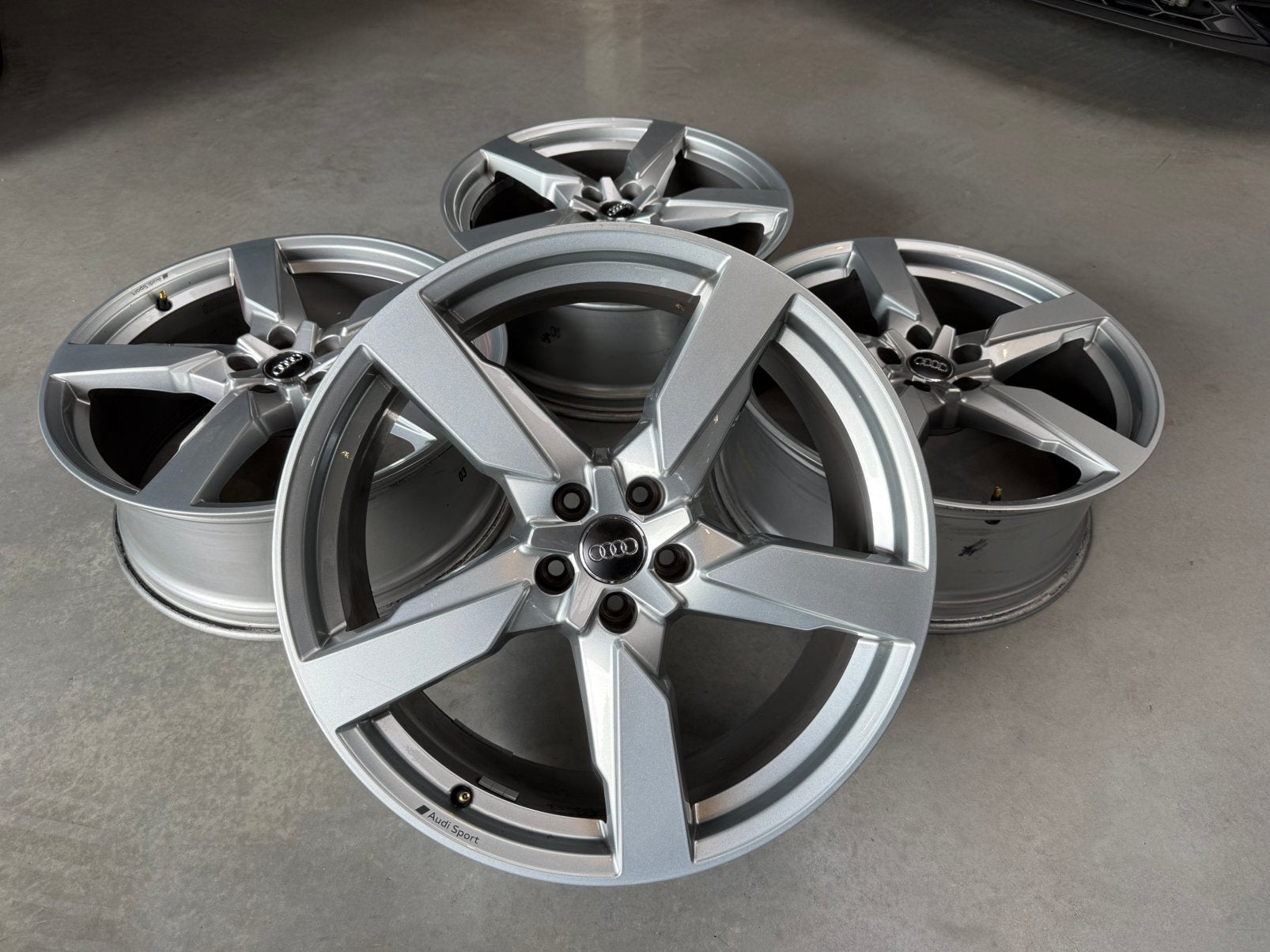 Originele Audi Q5 velgen 21 inch 5x112 SQ5, Gebruikt, Velg(en), 235 mm, Personenwagen