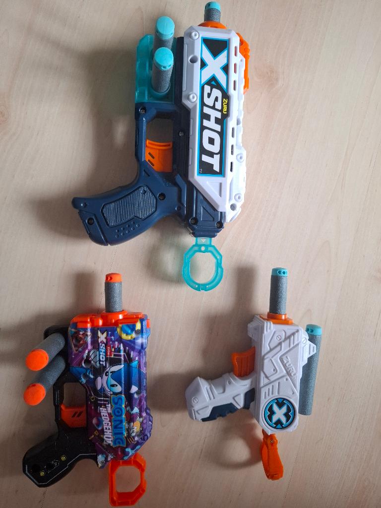 X shot, Ophalen, Gebruikt