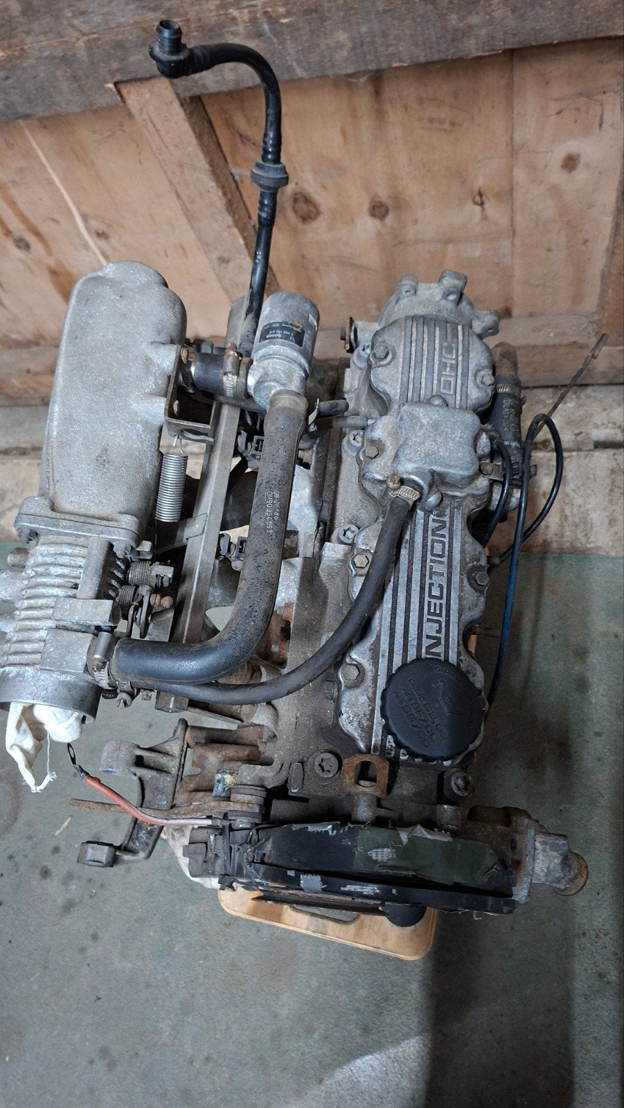 Opel C20NE motor met kabelboom, Ophalen, Opel