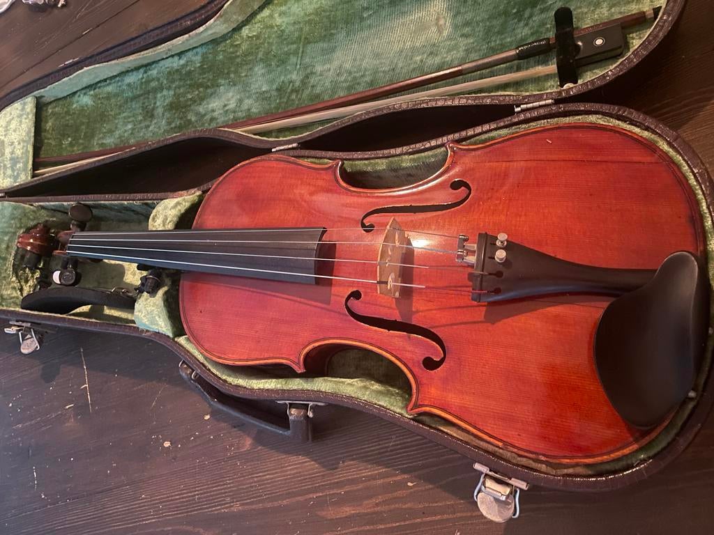 Altviool, Muziek en Instrumenten, Strijkinstrumenten | Violen en Altviolen, Gebruikt, Overige formaten, Met koffer, Ophalen