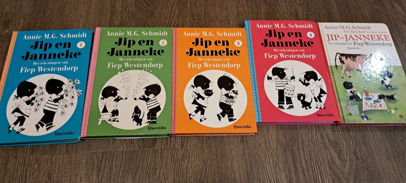 Jip en Janneke Boekenset - Annie M.G. Schmidt, 5 of 6 jaar, Fictie algemeen, Jongen of Meisje, Ophalen of Verzenden