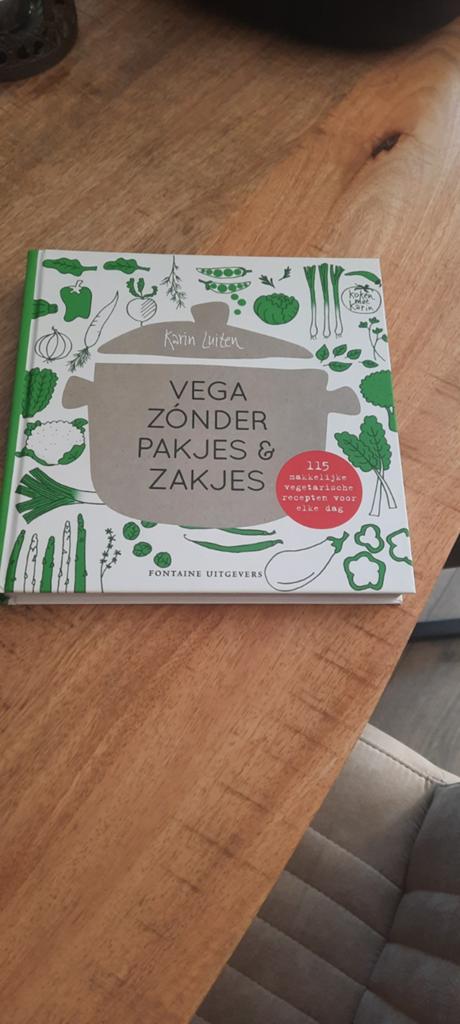 Karin Luiten - Vega zónder pakjes & zakjes, Boeken, Kookboeken, Italië, Karin Luiten, Vegetarisch, Ophalen of Verzenden