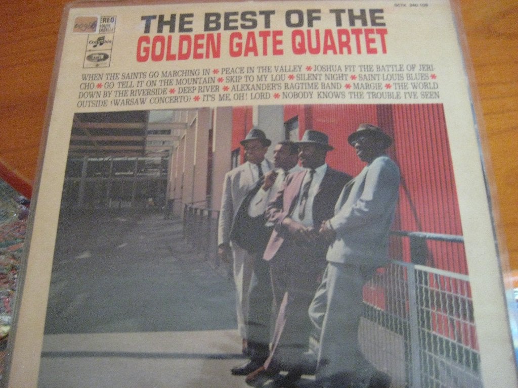 LP, The best of The Golden Gate Quartet, Ophalen of Verzenden, Zo goed als nieuw, LP