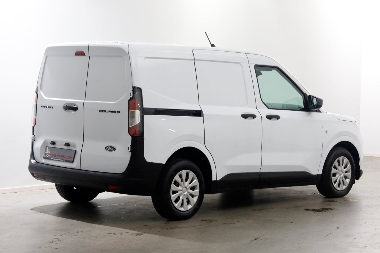 Ford Transit Courier 1.0 EcoBoost 125pk Benzine Automaat Tre, Dealer onderhouden, Gebruikt, Wit, Bedrijf