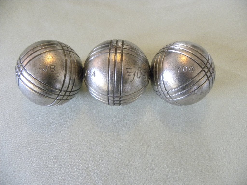 WEDSTRIJD JEU DE BOULES / PETANQUE SETS gebruikt, Sport en Fitness, Ophalen of Verzenden, Gebruikt