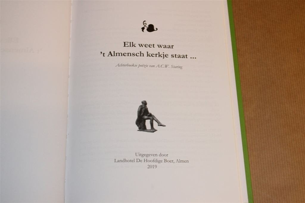 Elk Weet Waar \'t Almensch Kerkje — Achterhoekse Poëzie, Ophalen of Verzenden, Zo goed als nieuw