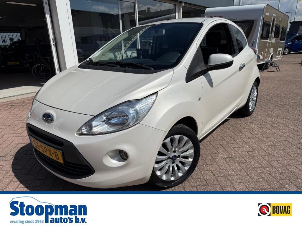 Ford KA 1.2 TITANIUM X S/S, Airco, Carplay, Auto's, Ford, Voorwielaandrijving, Euro 5, Gebruikt, 1242 cc