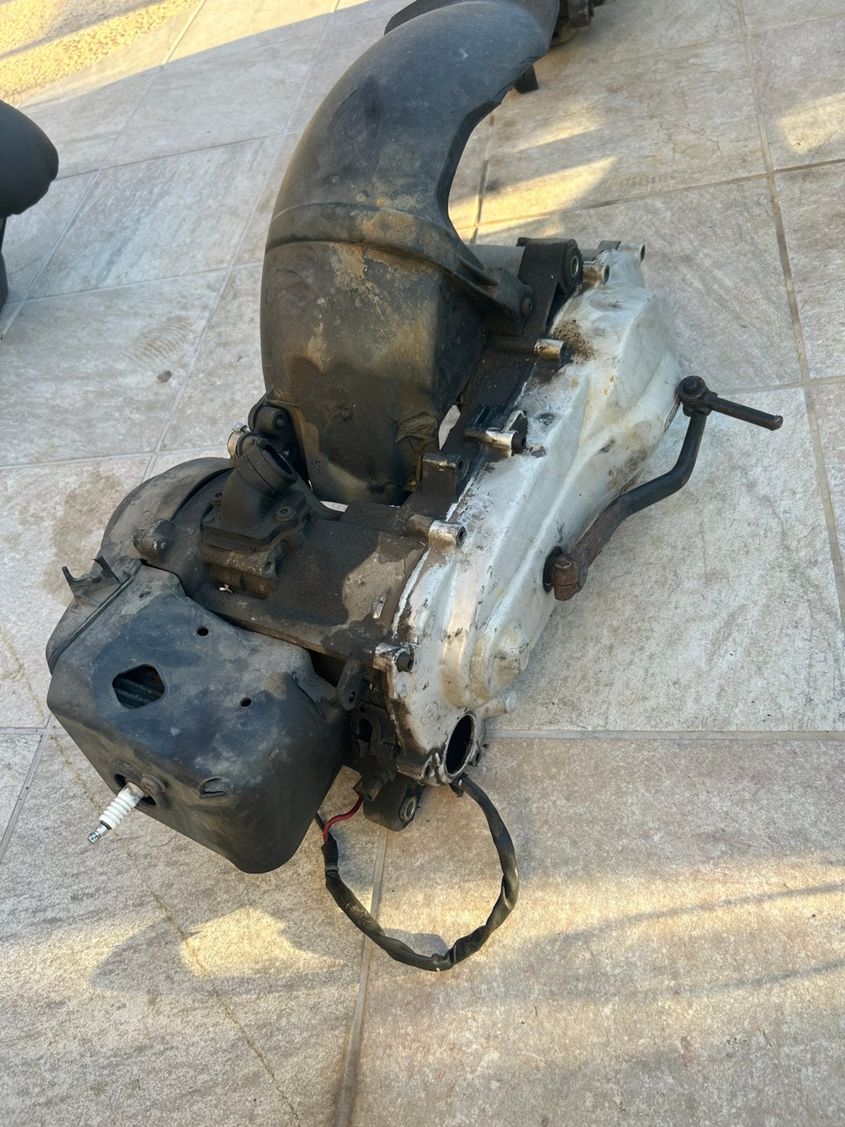 Piaggio zip 50cc AC motor blok 2takt onderdelen 2t, Ophalen of Verzenden