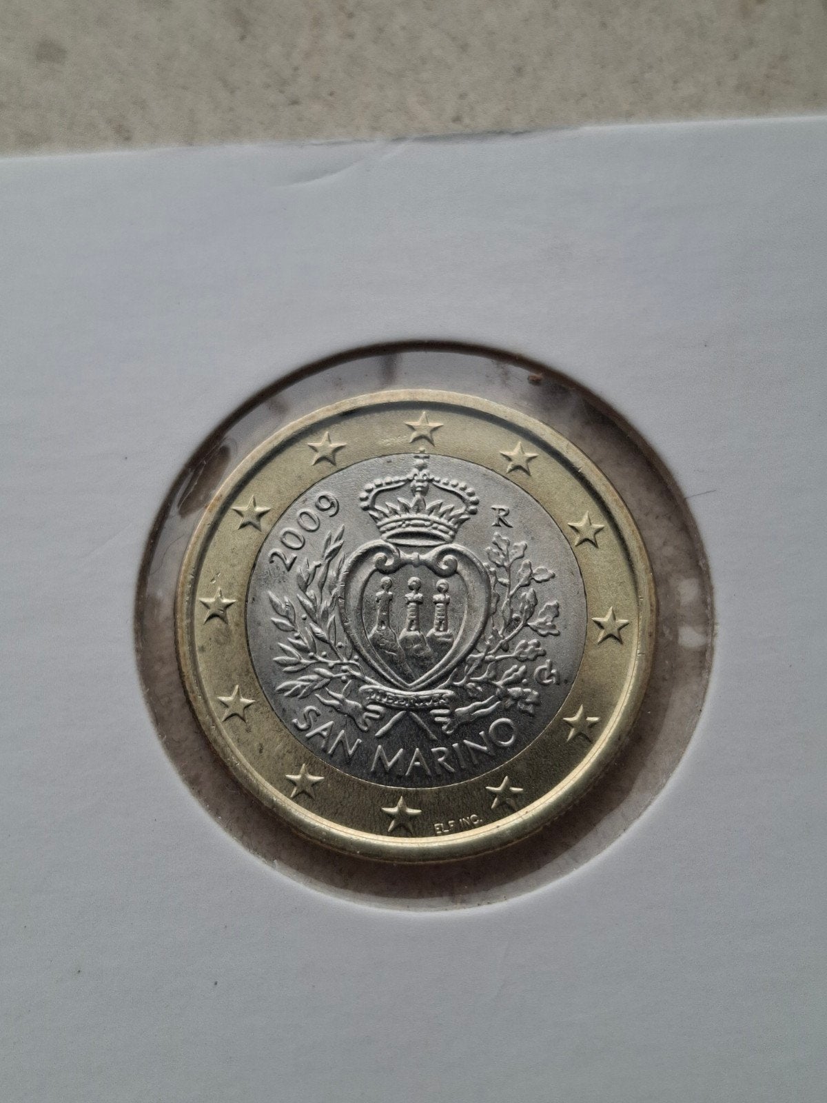 1 euro San Marino 2009, Ophalen of Verzenden, San Marino, 1 euro