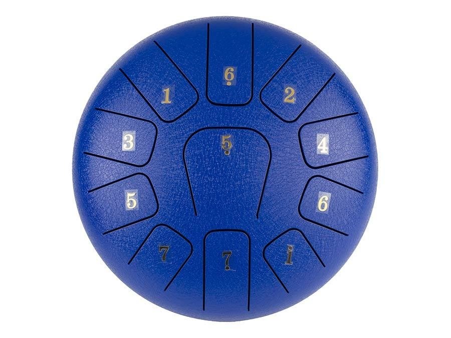 HTD1011/BU |Hayman stalen tongdrum 10" blauw, ., Nieuw, Ophalen of Verzenden, Melodische percussie