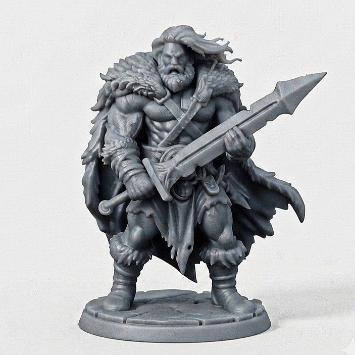 Dungeons & Dragons, D&D, HQ Barbarian Hero, Ophalen of Verzenden, Overige soorten