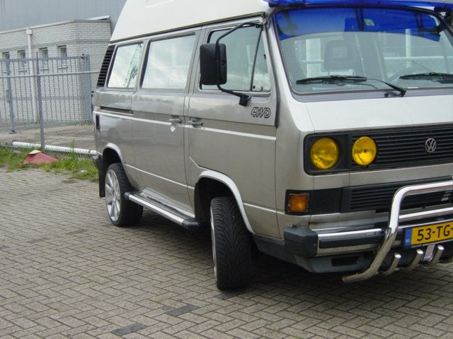 VW T3 Sidebars met rvs trede, Auto diversen, Niet ingevuld, Niet ingevuld, Niet ingevuld