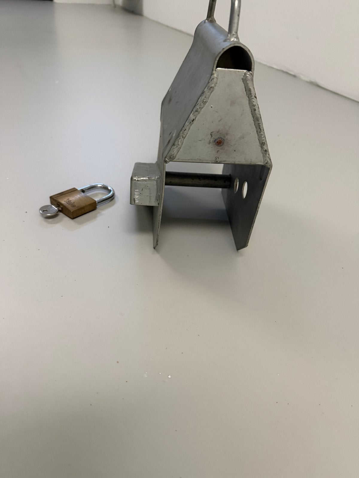 Disselslot voor aanhanger of caravan, Ophalen of Verzenden, Gebruikt
