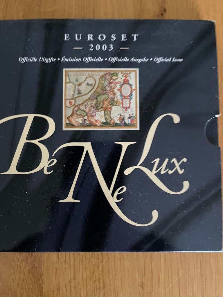Benelux Euroset 2003., Ophalen of Verzenden, Overige landen, Overige waardes