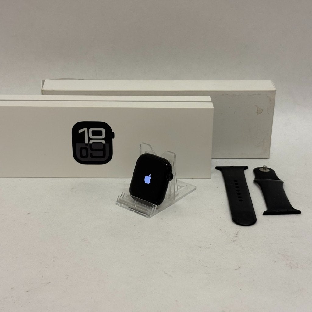 Apple Watch Series 10 46MM GPS + Cellular Jet Black, Apple, Zo goed als nieuw, Support@apple.com, One Apple Park Way
Cupertino, CA 95014
United States