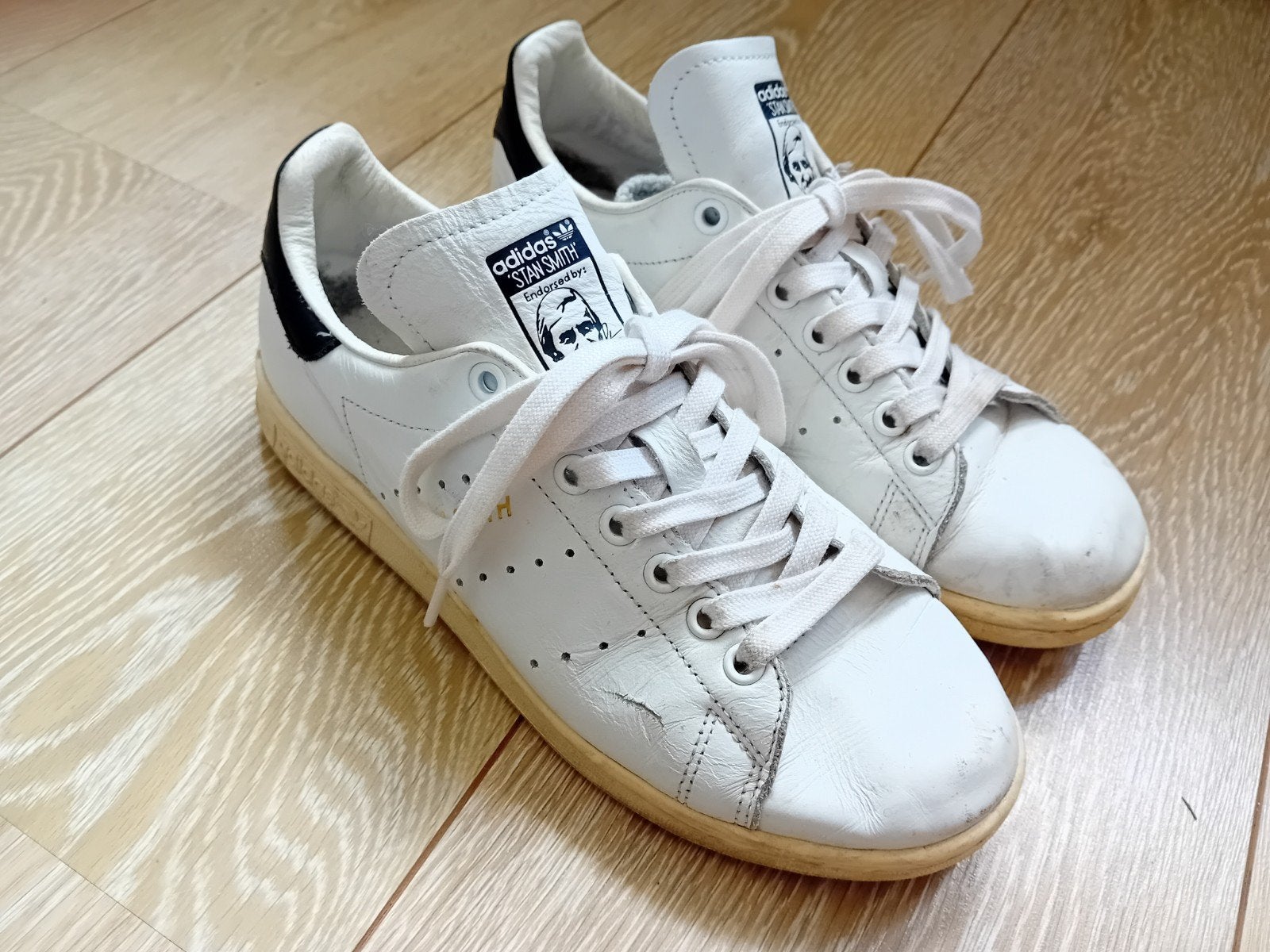 Stan Smith Adidas, maat 39 1/3, Wit, Ophalen of Verzenden, Sneakers of Gympen, Adidas