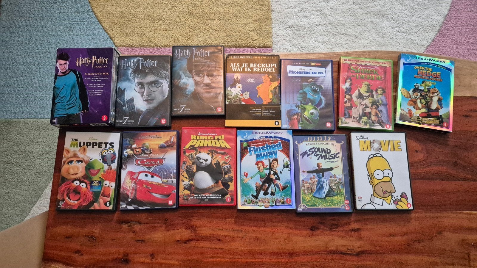 Gratis kinderfilms en Harry Potter DVD's, Ophalen, Gebruikt, Animatie, Alle leeftijden