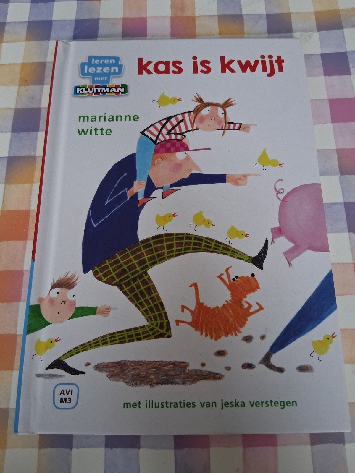 boek marianne witte - kas is kwijt - avi M3, Ophalen of Verzenden, Gelezen, Fictie algemeen