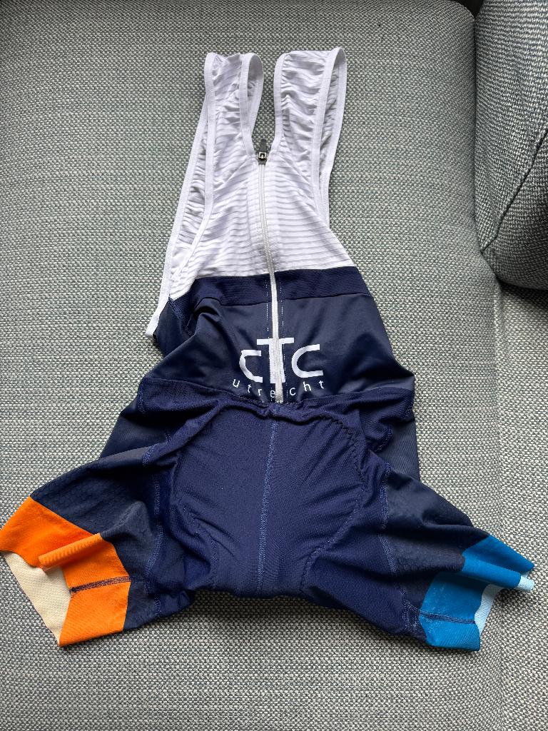 Bioracer Bib shorts dames maat XL, Ophalen, Maat 46/48 (XL) of groter, Hardlopen of Fietsen, Gedragen