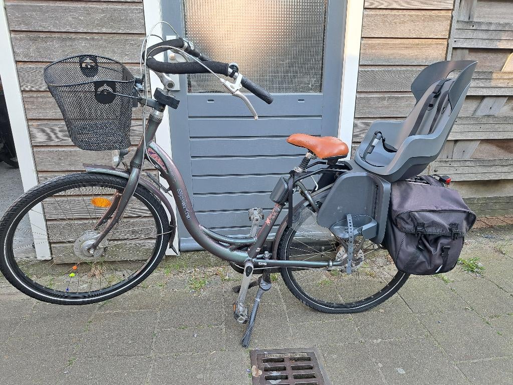 Sparta moederfiets met 7 versnellingen (tweedehands), Ophalen, Buggydrager, Sparta, Gebruikt