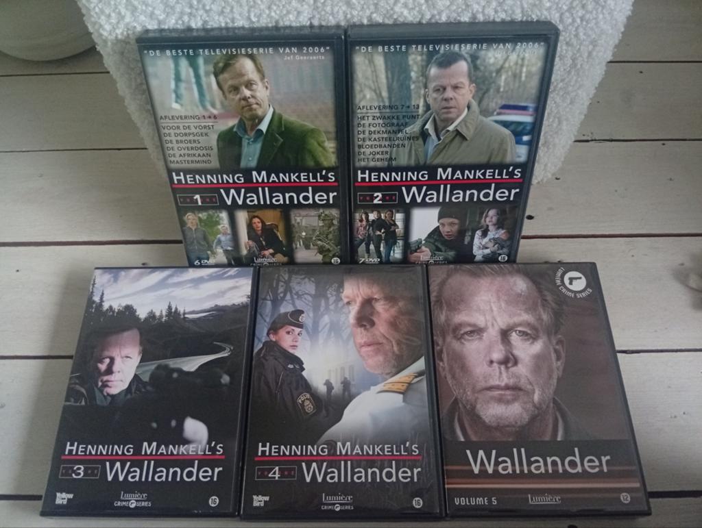 Henning Mankell's Wallander DVD Boxset - Complete Serie, Vanaf 16 jaar, Boxset, Ophalen of Verzenden, Zo goed als nieuw