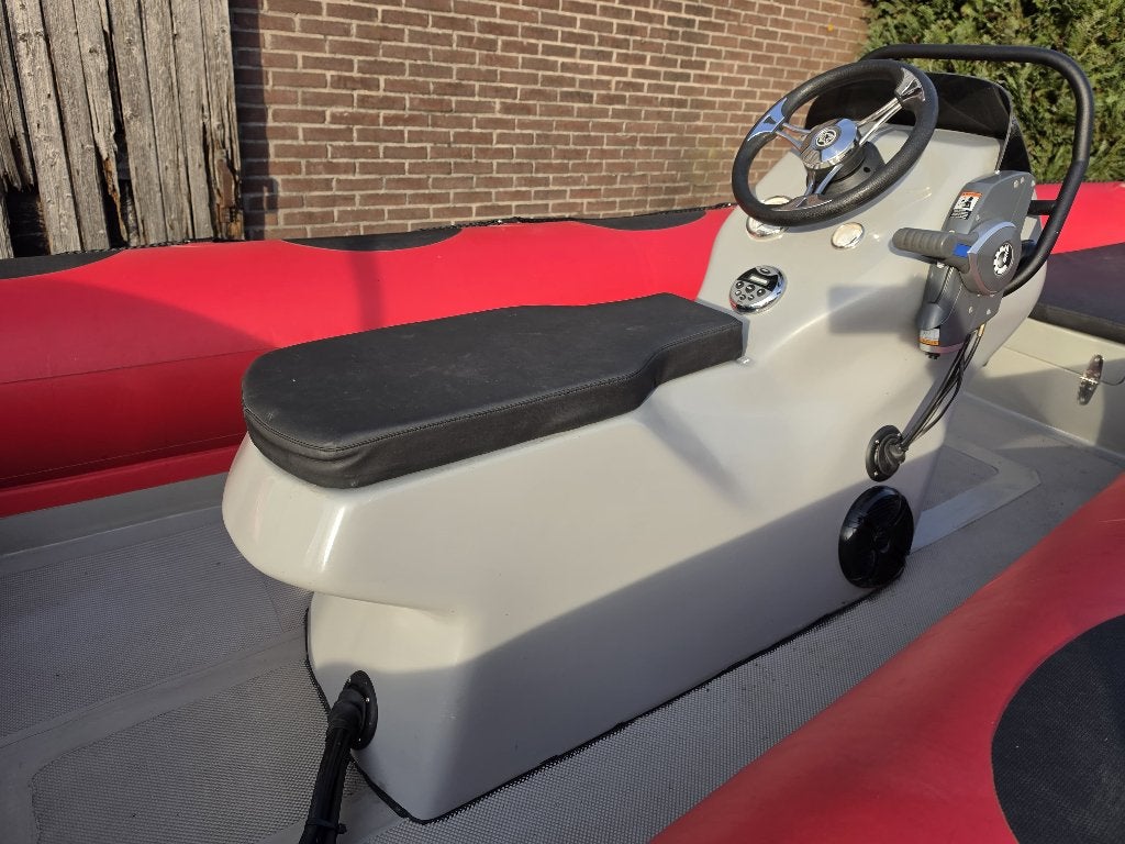 Wildcat 470 SRJ RIB (Jockeyseat) Evinrude 50 pk - 2021, Watersport en Boten, Anker, 4 m, WILDCAT, Zo goed als nieuw