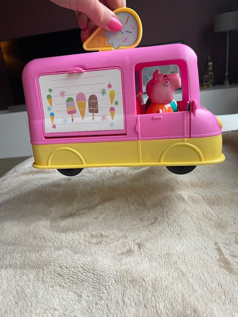 Peppa pig ijswagen, Ophalen of Verzenden, Zo goed als nieuw