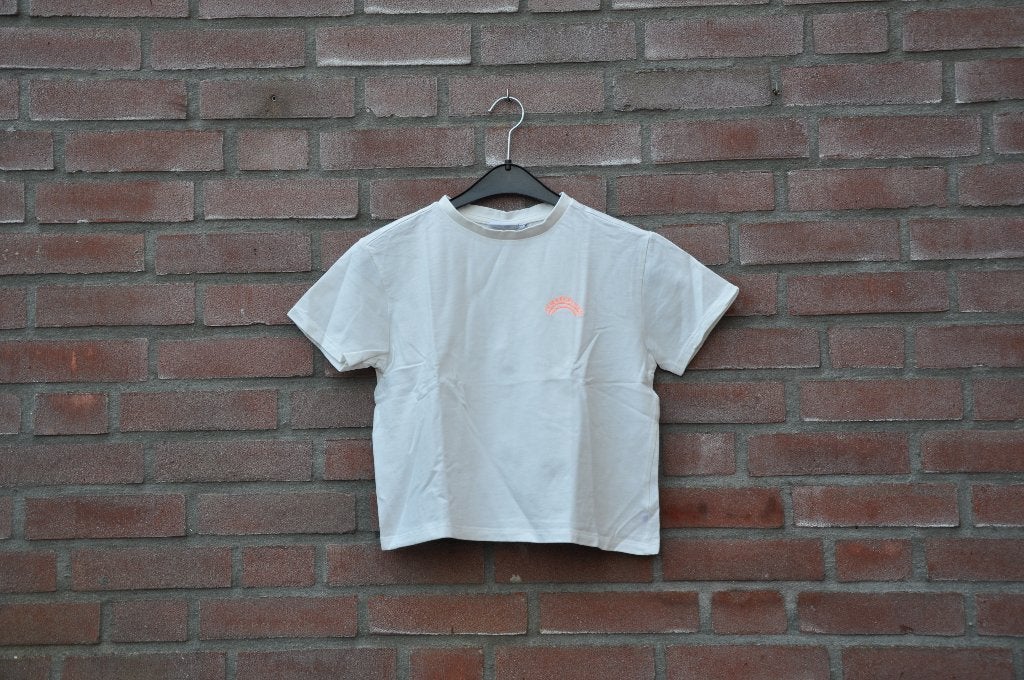 tshirt 140, top 140, kinderkleding 140, cropped tshirt, Kinderen en Baby's, Kinderkleding | Maat 140, Meisje, Awesome, Nieuw, Ophalen of Verzenden