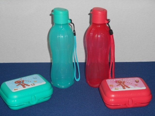 Tupperware Ecofles / Eco Fles Plus 500 ml. en Smartclip, Met tuit/dop, Overige typen, Nieuw, Ophalen of Verzenden