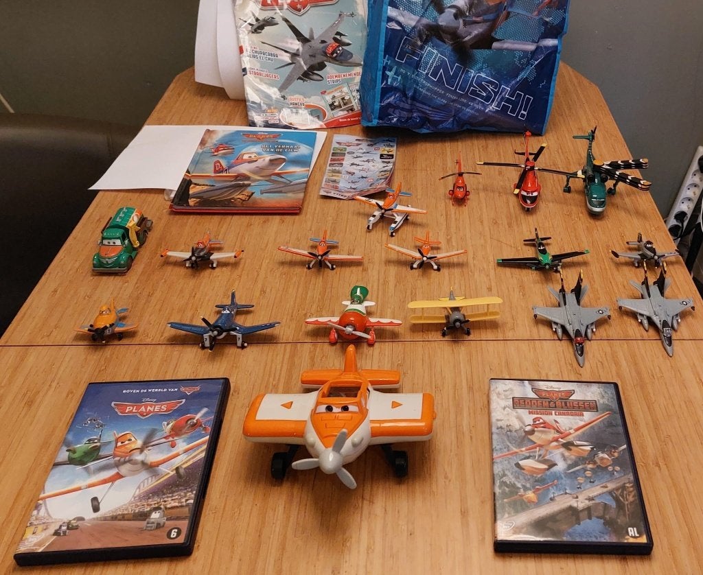 Planes van disney, Verzamelen, Disney, Ophalen of Verzenden, Overige figuren, Gebruikt, Overige typen