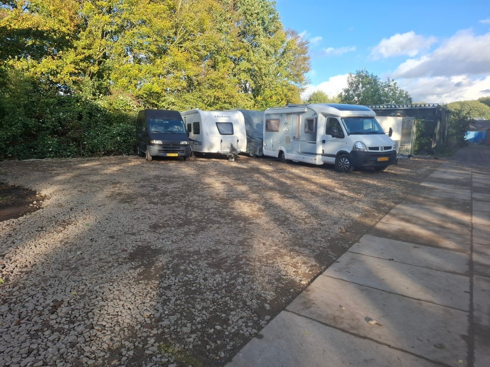 Stallingsruimte  Buiten voor Caravan ,Auto, Boten