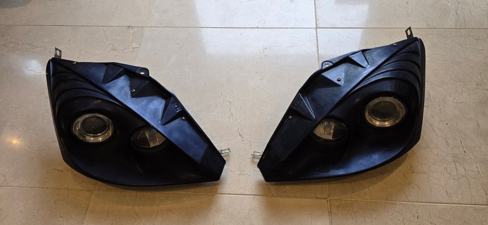 Ford Focus mk1 morette koplampen rs dubbele koplampen, Auto-onderdelen, Ophalen of Verzenden, Gebruikt, Ford