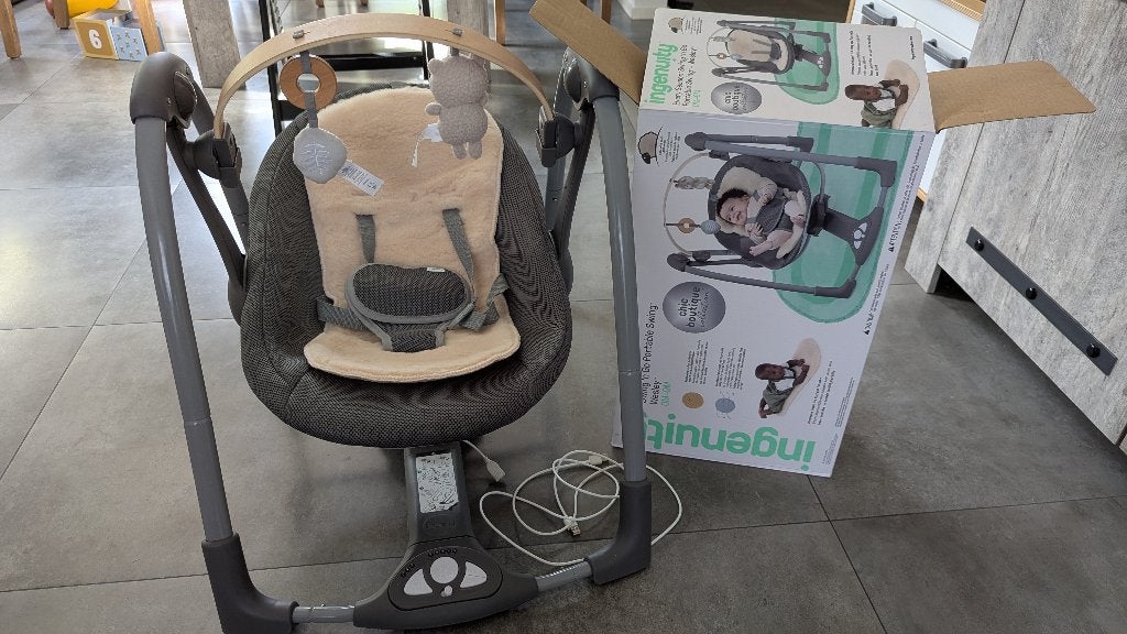 Ingenuity schommelstoel, Schommelstoel, Verstelbaar, Zo goed als nieuw, Ophalen