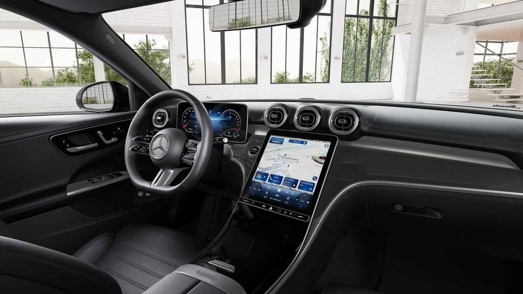 Mercedes-Benz C-klasse 300e Business Solution AMG | Night |, Auto's, Automaat, Achterwielaandrijving, 4 cilinders, Plug-in hybride