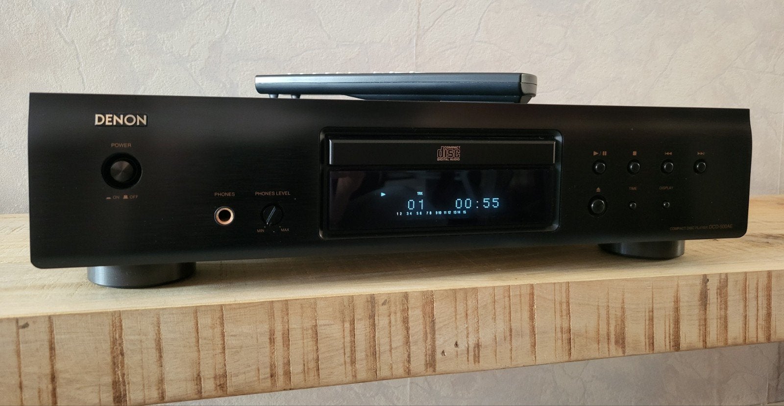 Denon DCD-500AE Compact Disc Player Incl. Afstandsbediening, Ophalen of Verzenden, Gebruikt, Overige merken