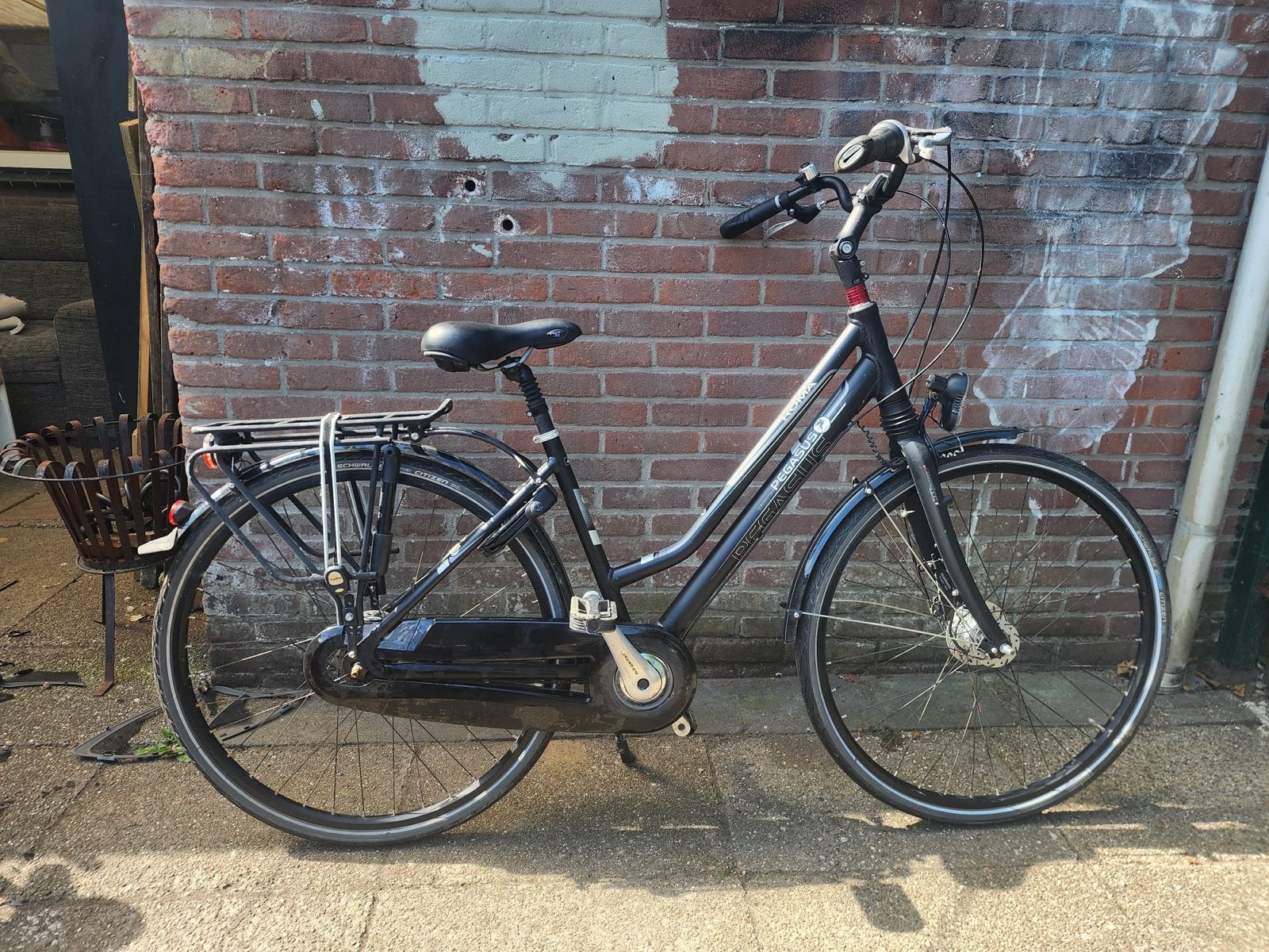 Roma Pegasus, Fietsen en Brommers, Fietsen | Dames | Damesfietsen, (Extra) lage instap, Velgrem, Zo goed als nieuw, 50 tot 53 cm