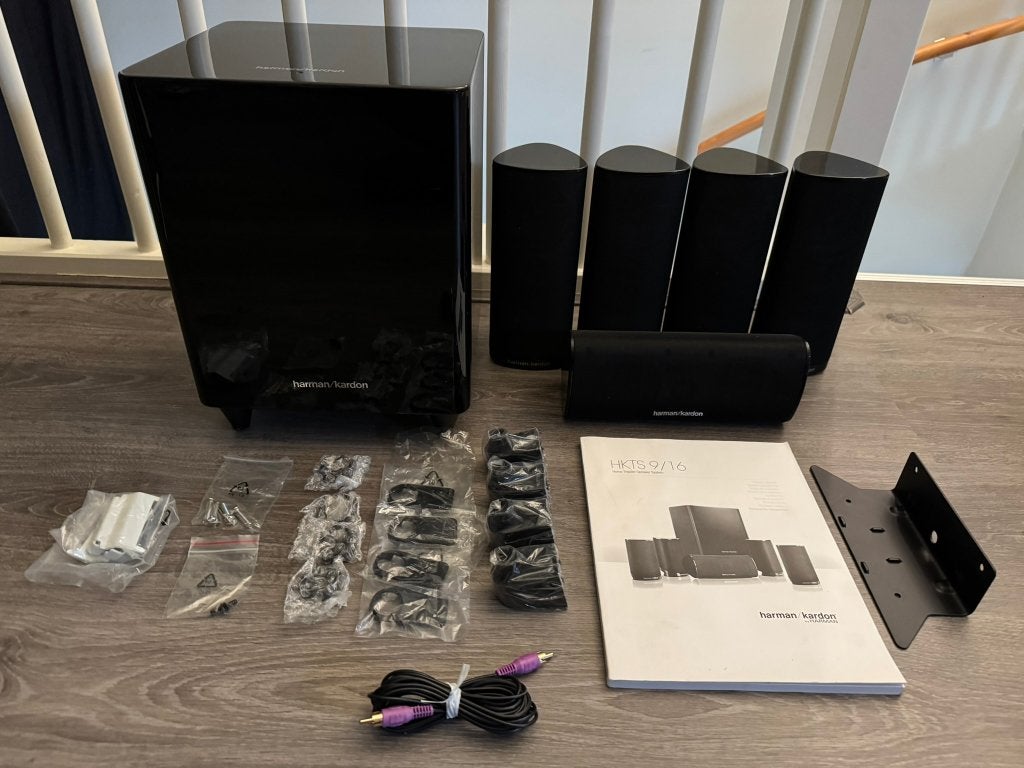 Harman Kardon HKTS 9/16 BQ 5.1 Surround Set, Overige merken, Blu-ray-speler, 70 watt of meer, Ophalen of Verzenden