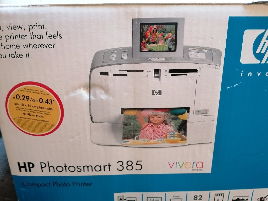 Compact foto printer HP, Ophalen of Verzenden, Fotoprinter, Hp