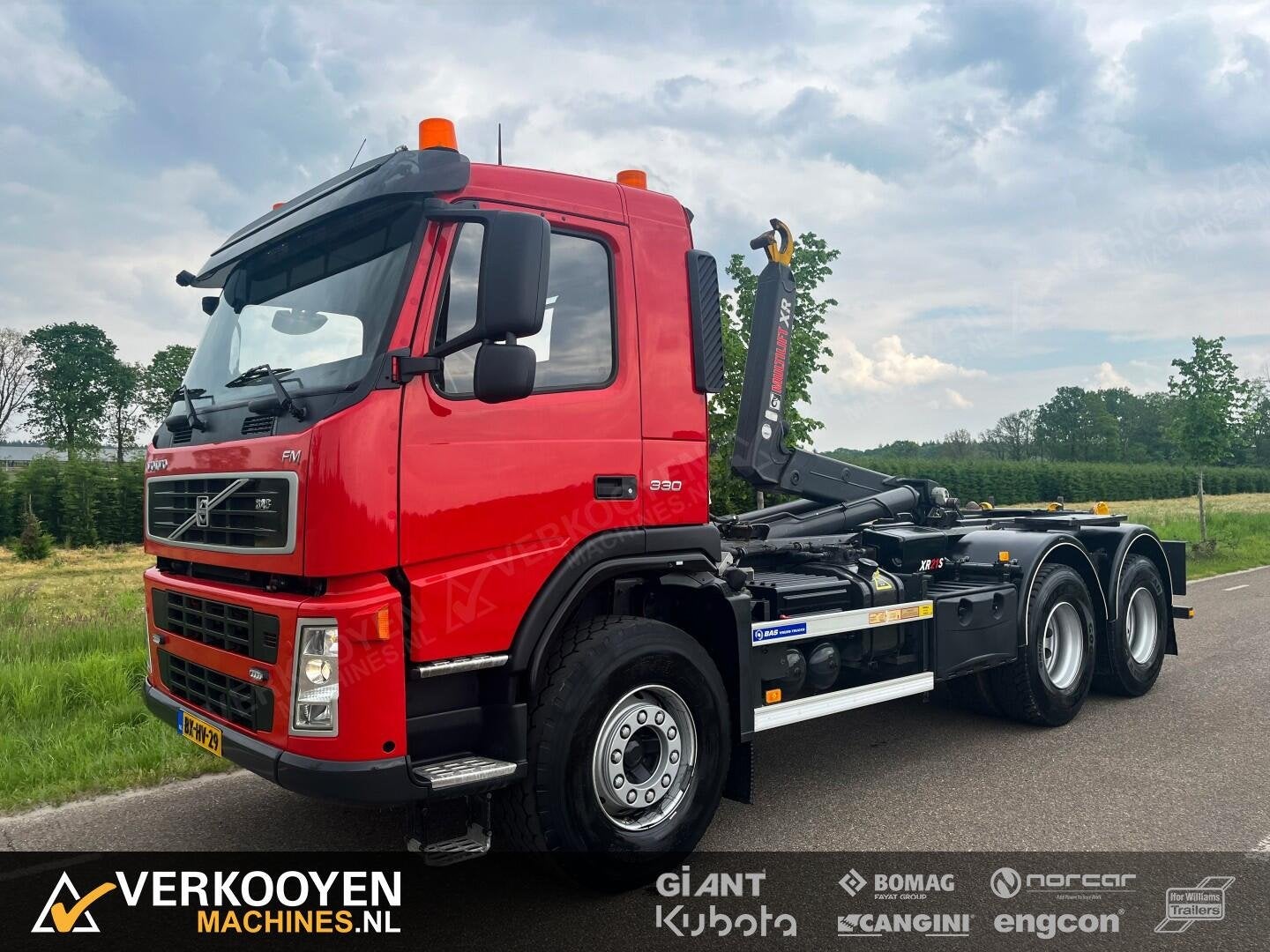 2010 Volvo FM 330 6x4 Haakarm 21T Euro5 VT871, Auto's, Euro 5, Overige kleuren, Origineel Nederlands, Bedrijf