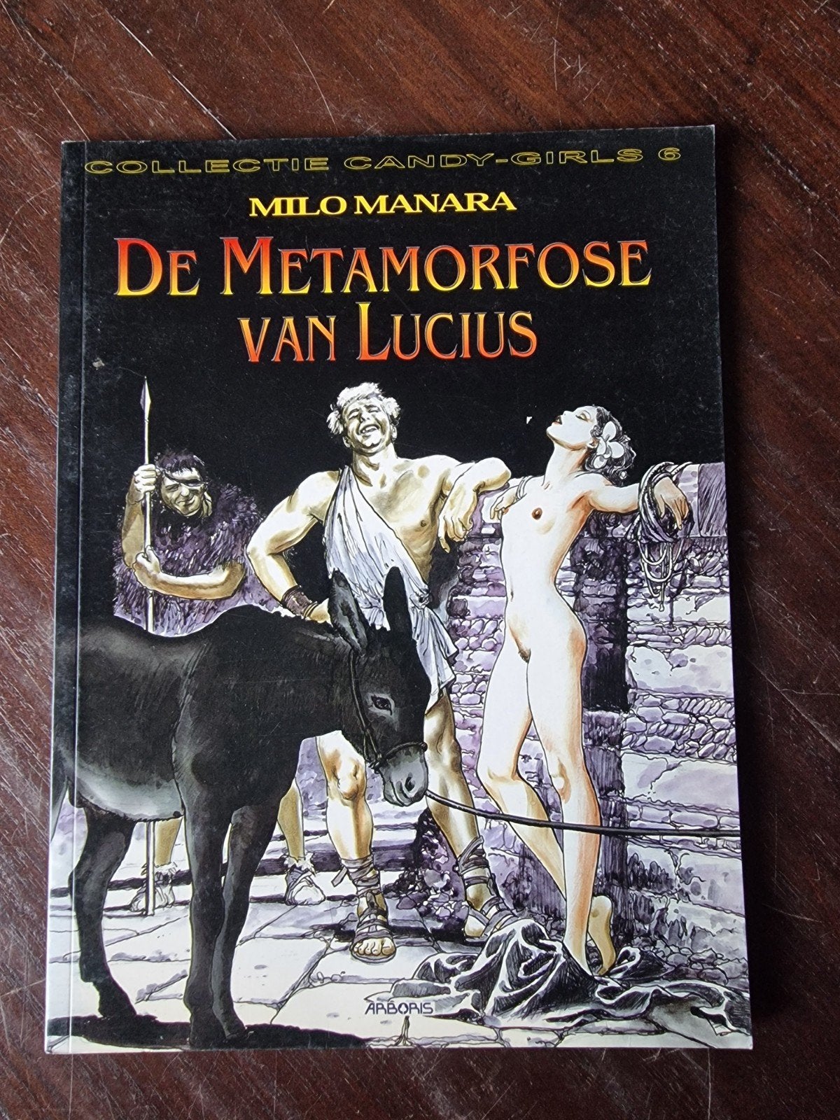 Milo Manara - De Metamorfose van Lucius - Collectie Candy, Ophalen of Verzenden