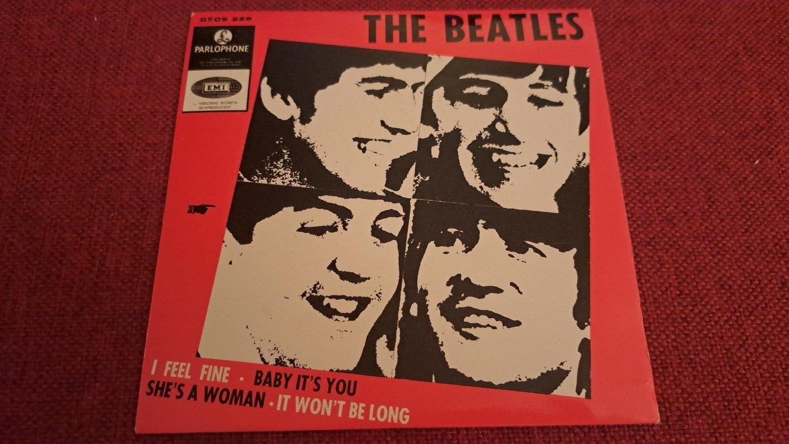 The Beatles I Feel fine EP Zweden, EP, Ophalen of Verzenden, EP