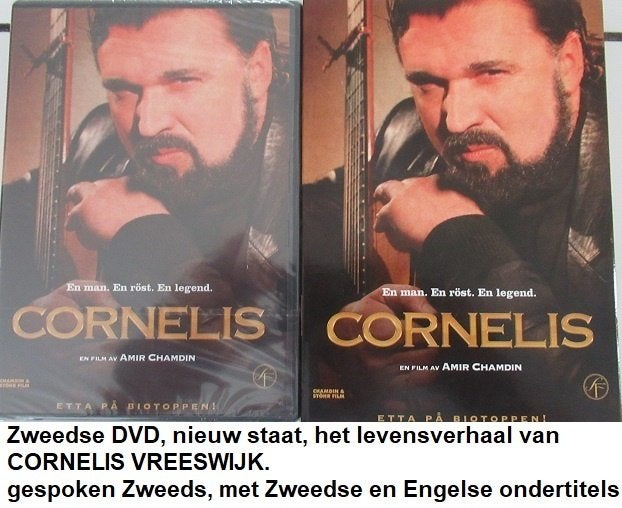 CORNELIS VREESWIJK, zijn leven, film op dvd, nieuw staat, Cd's en Dvd's, Alle leeftijden, Ophalen of Verzenden, Zo goed als nieuw