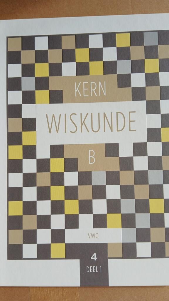 leerboek vwo 4 wiskunde B deel 1, Boeken, Ophalen of Verzenden, Zo goed als nieuw, Overige niveaus, Nederlands