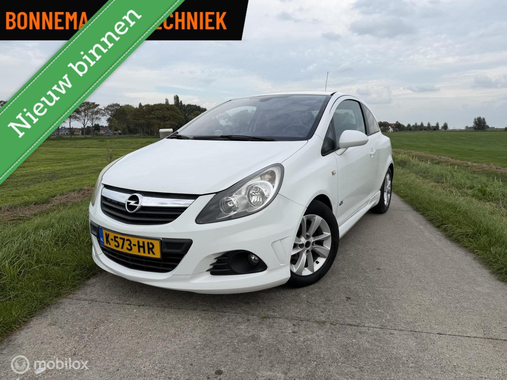 Opel Corsa 1.4-16V Sport OPC, Auto's, Voorwielaandrijving, Gebruikt, 4 cilinders, Wit