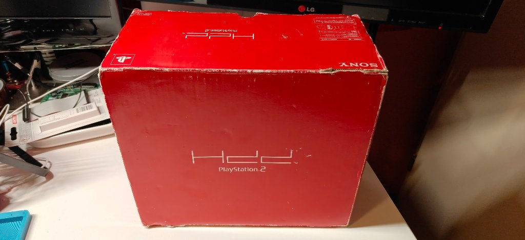 Playstation 2 SCPH-20400 externe HDD, Spelcomputers en Games, Spelcomputers | Sony PlayStation 2, Ophalen of Verzenden, Gebruikt