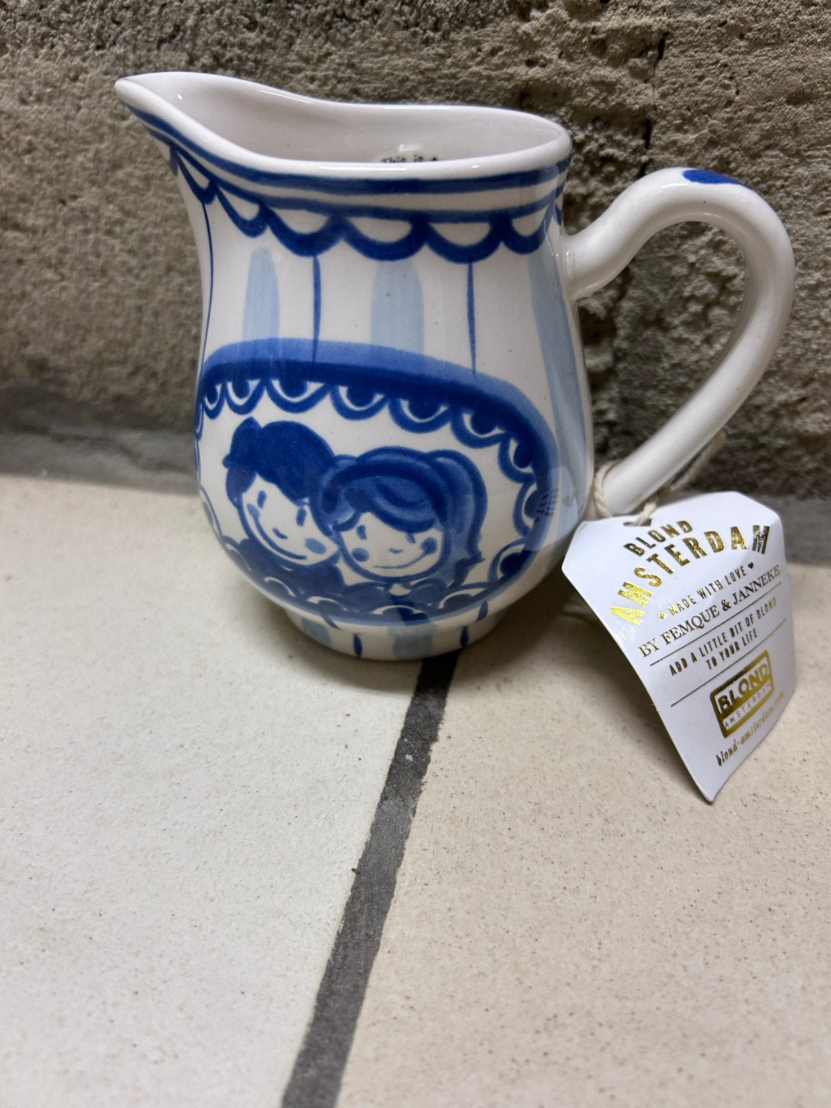 Blond Amsterdam Delfts Blond koffie servies Set - Nieuw, Ophalen, Keramiek, Nieuw, Delftsblauw